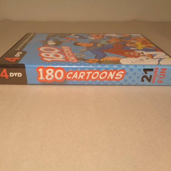180 CARTOONS New DVD 4 Disc Set Over 21 Hours of Animated Entertainment - Picture 9 of 9